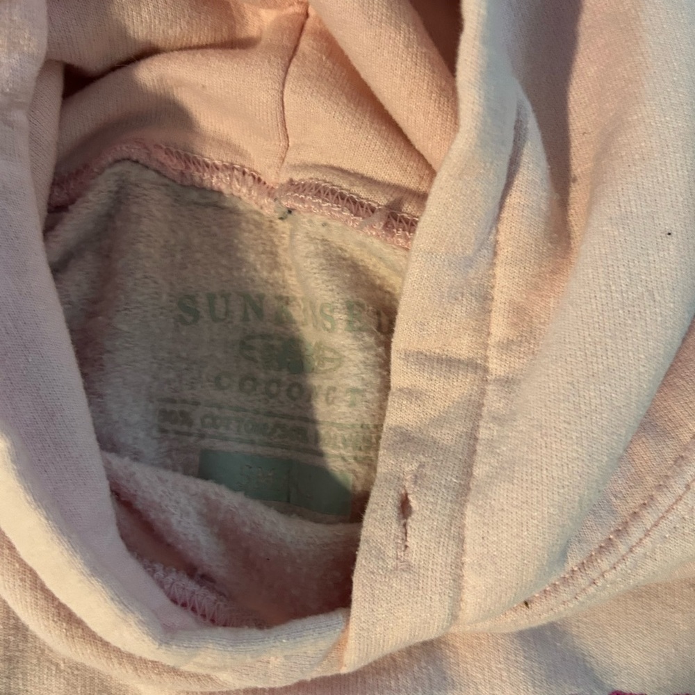 Sunkiss coconut sweatshirt, hoodie, pink size small can I grab a Band-Aid?